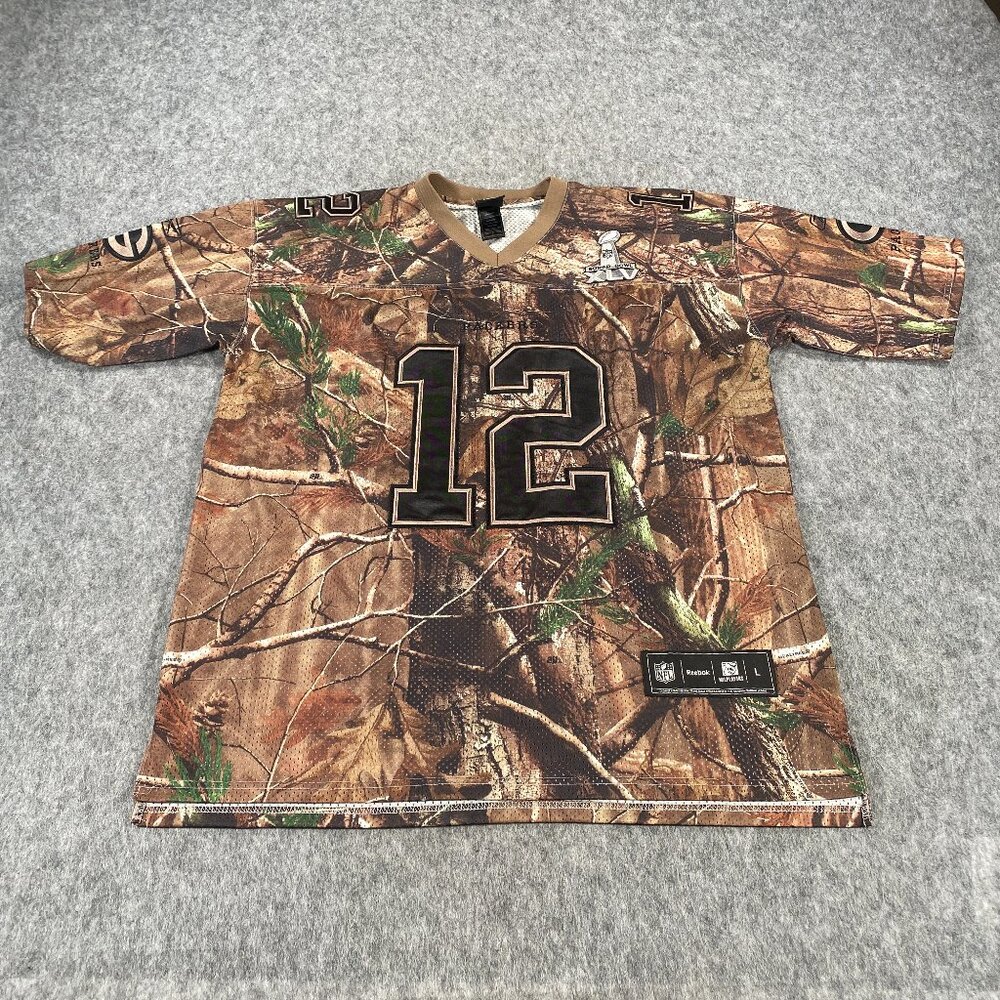 NFL Team Apparel Reebok Aaron Rodgers Realtree Camo Size Large Jersey